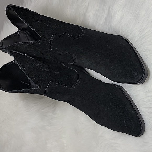 Nine West Texan Bootie Black Women’s Size 9 1/2 - Picture 11 of 14